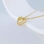 Colar Coração Love com Zircônias - Semijoia Banhada a Ouro 18K - 001307 - loja online