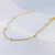 Pulseira Infantil Designer Esfera - Semijoia Banhada a Ouro 18K - 02452301 na internet