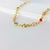 Pulseira Infantil Elos Ponto de Luz - Semijoia Banhada a Ouro 18K - 02461101 - La Roma Presentes