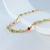 Pulseira Infantil Elos Ponto de Luz - Semijoia Banhada a Ouro 18K - 02461101 - comprar online