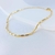 Pulseira Palito – Semijoia Banhada a Ouro 18K - 001301 - La Roma Presentes