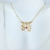 Colar Filhos Infinito – Semijoia Banhada a Ouro 18K - 001767 - La Roma Presentes