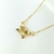 Colar Borboleta com Ponto de Luz – Semijoia Banhada a Ouro 18K - 001778 - La Roma Presentes