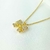 Colar Laço com Zircônias – Semijoia Banhada a Ouro 18K - 001771 - comprar online