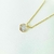 Colar Ponto de Luz Redondo – Semijoia Banhada a Ouro 18K - 001292 - comprar online