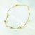 Pulseira Esfera Pérolas – Semijoia Banhada a Ouro 18K - 001755 - La Roma Presentes