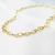 Pulseira Coração Vazado – Semijoia Banhada a Ouro 18K - 001754 - comprar online