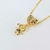 Colar Filhos Coração com Zircônias Coloridas – Semijoia Banhada a Ouro 18K - 001761 - comprar online