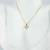 Colar Coração Designer Cristal – Semijoia Banhada a Ouro 18K - 02302301 na internet