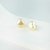 Brinco Coração Pérola – Semijoia Banhada a Ouro 18K - 001687 - comprar online