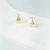 Brinco Coração Pérola – Semijoia Banhada a Ouro 18K - 001687
