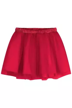 SAIA EM TULE VERMELHO - Kukiê - comprar online