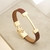 Bracelete Couro na internet