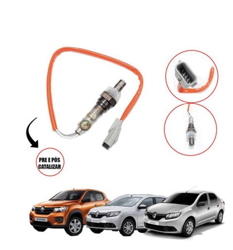 Sonda Lambda Renault Sandero Logan Kwid 1.0 3cc Original Ntk