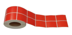 Etiqueta Naranja Transfer 50x80mm 2 Al Paso C/3 Rollo 3000 - Etimarket