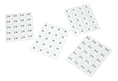Etiqueta Circular Pequeña Term Dir 16x16mm Rollo 10,000 Pz