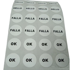 Etiqueta Circular Pequeña Term Dir 16x16mm Rollo 10,000 Pz - tienda en línea