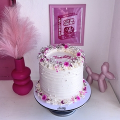 PASTEL CON FLOR - comprar en línea