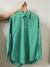Camisa verde bandeira side walk - comprar online