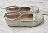 Balerina gliter plata #18200
