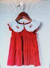 Vestido cuello bordado #5034