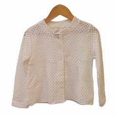 Saco lanilla blanco #0367