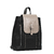 Mochila Zita XL - Negro con vison - comprar online