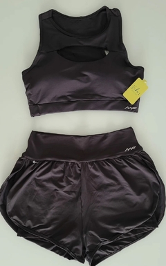 Conjunto de Short duplo + Top com bojo removível - comprar online