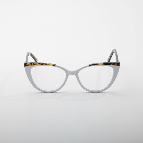 Óculos Modelo Karina - Branco Tartaruga - comprar online