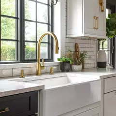 Cuba Cozinha Farm Sink 60cm Estilo Fazenda Branco Akkor - loja online