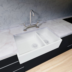 Cuba Farm Sink Dupla Cozinha Akkor Estilo Fazenda 70cm SSM