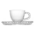 Kit 4 Xícaras para Café de Cristal Pérola Coração 85ml - loja online