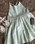 Vestido Claire verde menta - tienda online