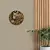 Quadro Decorativo Dourado Floral 