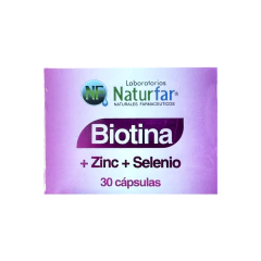 Biotina + Zinc + Selenio