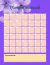 agenda floral rosa