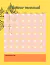 agenda floral rosa