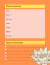 agenda floral rosa en internet