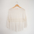 Blusa Boho em Crepe com Renda Off White (P) na internet