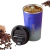 Vaso Termico Cafe Acero Inoxidable con Medidor de Temperatura 500ml Azul