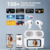 Auricular Bluetooth A9pro Touch y Display App Blanco - comprar online