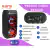 Parlante Bluetooth Kanji Bora Bora Negro Con Protección Roja - Htstore