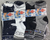 Meias Cano Alto Masculino e feminino Kit 12 Pares - loja online