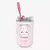 Copo Neo Com Canudo Eu Amo Gatos (300 ml) - ZC - comprar online