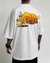 Camiseta Oversized Fire Summer Spray (Branca) - loja online
