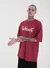 Camiseta Oversized Estampada Tribal (Vermelho) na internet