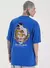 Camiseta Oversized Estampada Soul (Azul Royal)