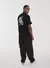 Camiseta Regular Estampada Face (Preto) na internet