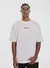 Camiseta Oversized Estampada Times (Off White) - comprar online