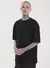 Camiseta Oversized Estampada Run (Preto) - comprar online